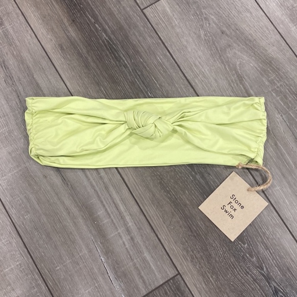 NWT! Stone Fox Swim Bikini Top